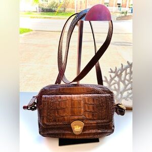Brahmim Turnlock Crossbody and Dust Bag